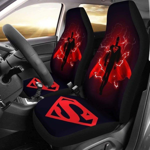 Superman Superhero Car Seat Covers