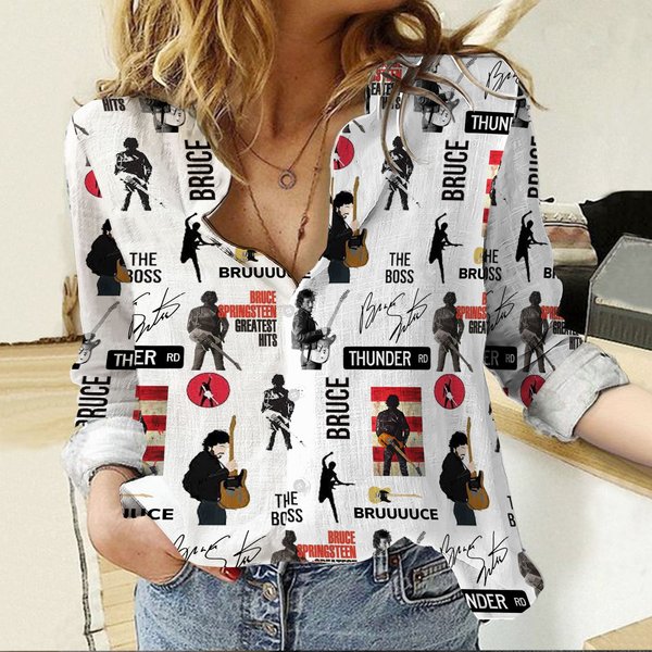 Bruce Springsteen Casual Shirt, Bruce Springsteen 2024 World Tour Casual-image