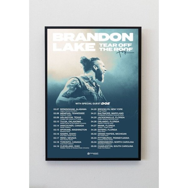 Brandon: Lake Tear Off The Roof Tour 2024 Poster-image