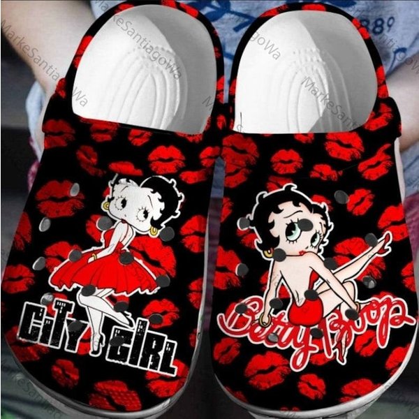 Betty Boop Funny Clogs-image