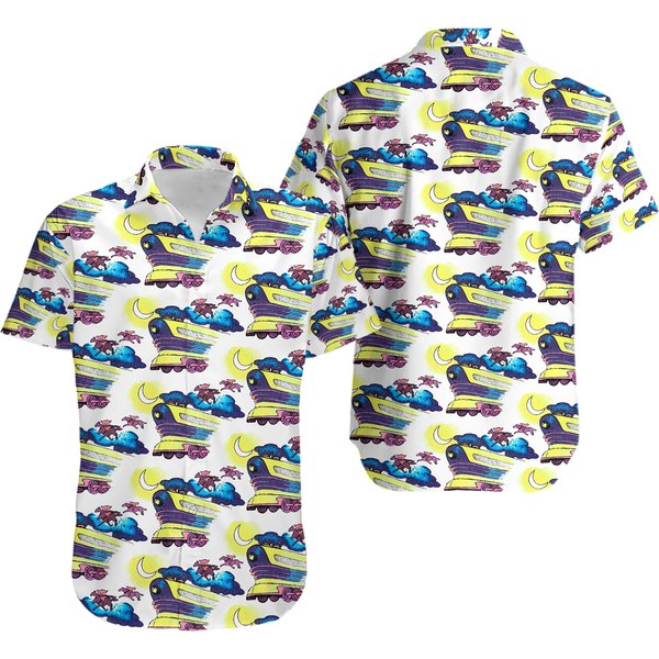 Doc Brown Back To The Future Hawaiian Shirt-image