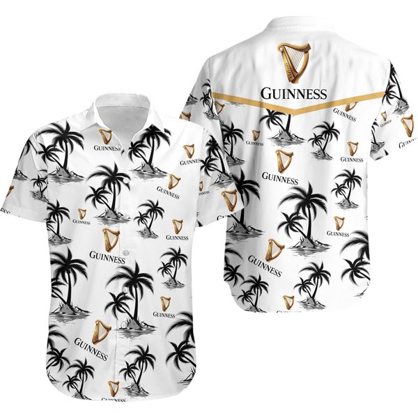 Guinness Hawaiian Shirt, Guinness Beer Shirt-image