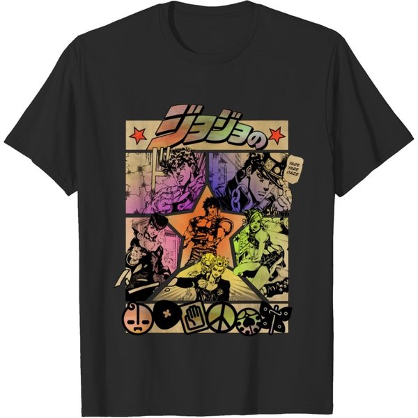 Vintage Jojo's Bizzare Adventure T-Shirt-image