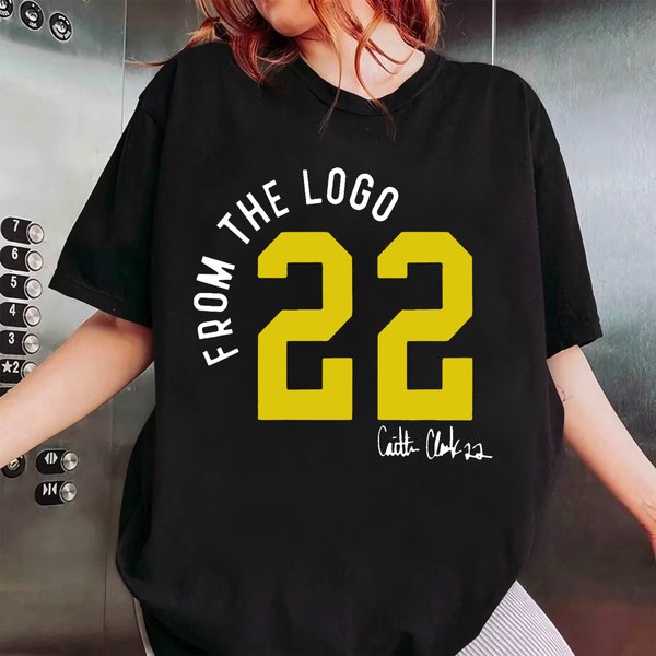 From The Logo 22 Caitlyn Clark Shirt, Caitlyn Clark Fan Shirt-image