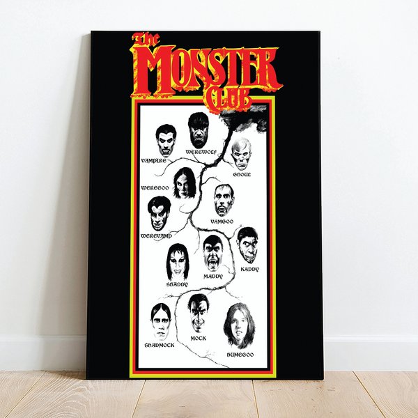 The Monster Club Classic Premium Matte Vertical Poster-image