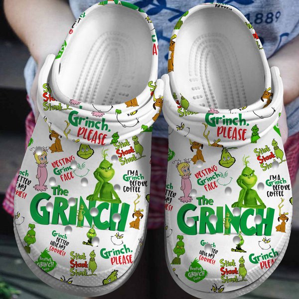 Funny Character Christmas Clog Shoes-image