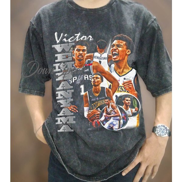 Vintage Wash Victor Wembanyama T-Shirt-image