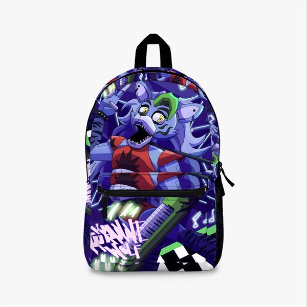 Security Breach Roxanne Wolf Fnaf Poster Backpack-image