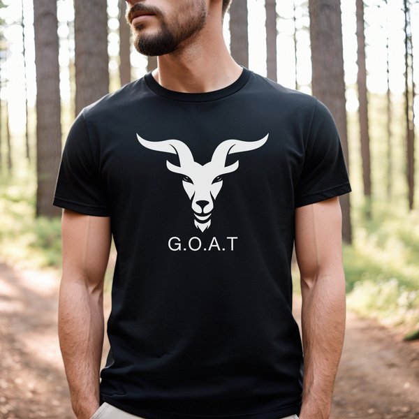 G.O.A.T Tee, Goat T-Shirt, Greatest Of All Time Shirt, Gift For Him, Gift For Her-image