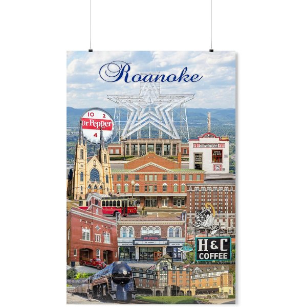 Roanoke Poster, Premium Matte Vertical Posters-image