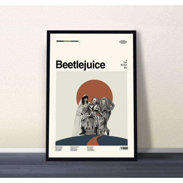 Beetlejuice Movie Poster-image
