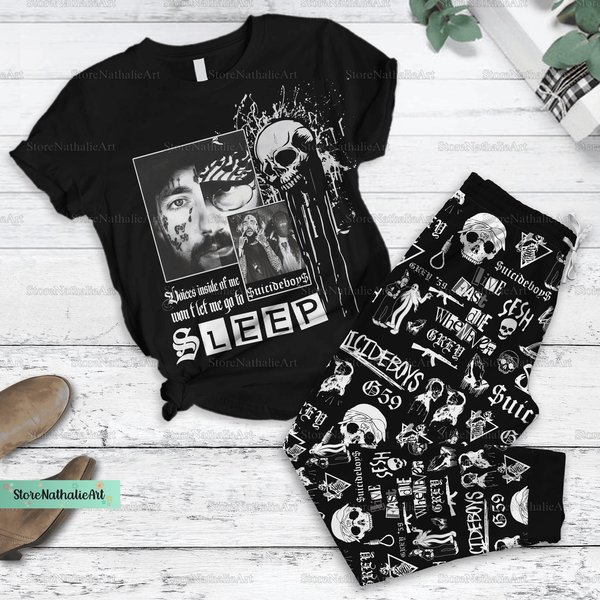Suicideboys Pajamas Set, Suicideboys Pajamas Set-image