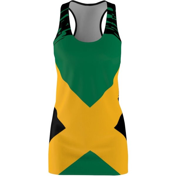 Jamaica Women's Cut & Sew Racerback Dress