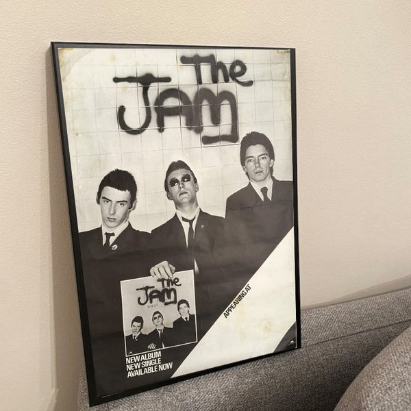 The Jam Marquee Concert 1977 Paul Weller Poster-image