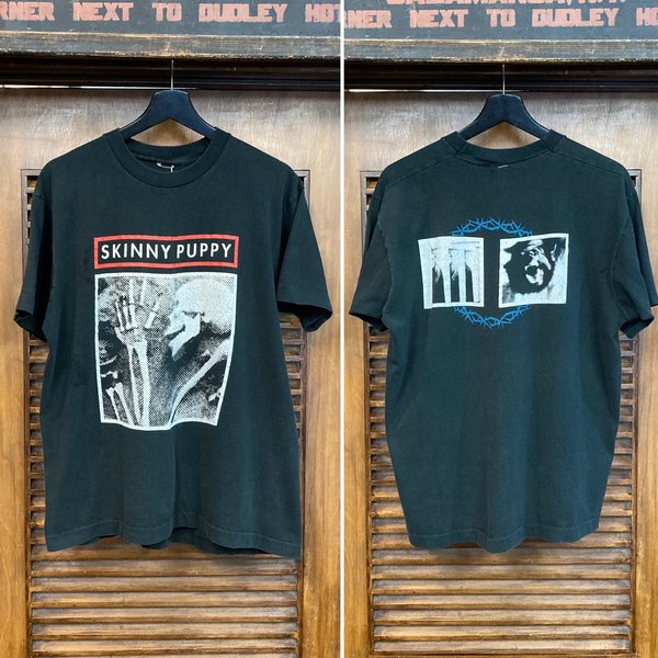 Vintage 1980S Skinny Puppy Electronic Band T-Shirt-image