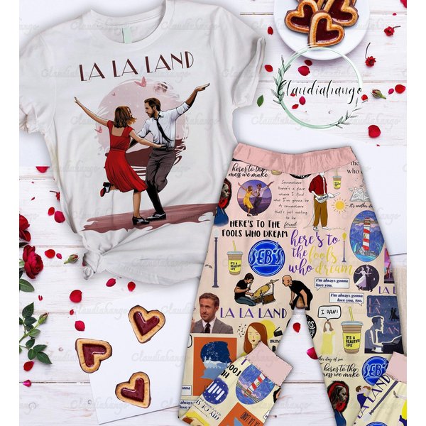 La La Land Movie Pajamas Sets