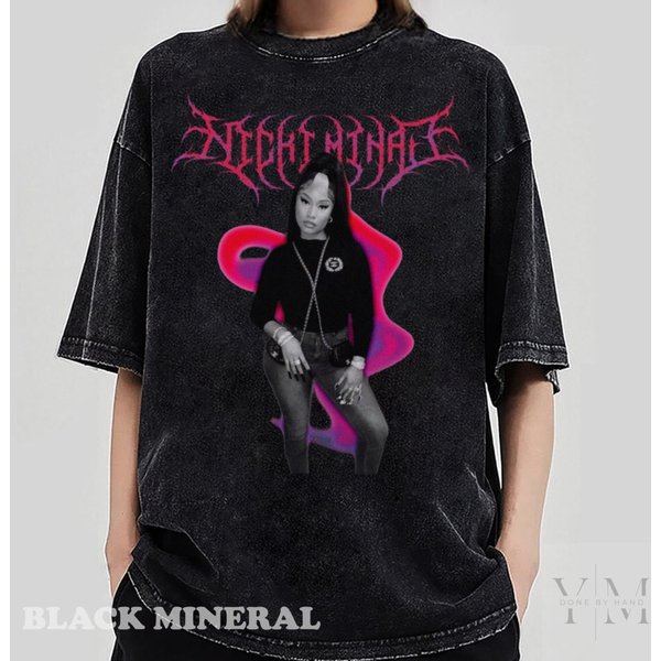 Vintage Nicki Minaj Shirt, Nicki Minaj Tour Shirt-image