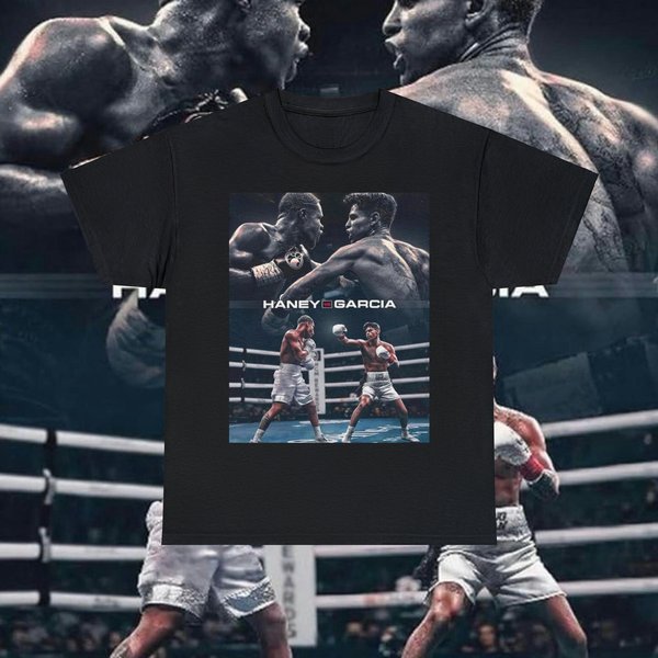 Vintage 90S Graphic Style Ryan Garcia Vs Devin Haney T-Shirt-image