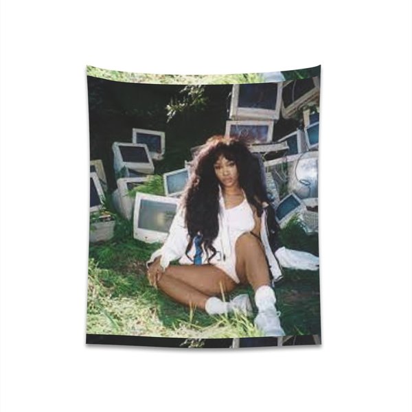 Sza Ctrl Printed Wall Tapestry-image