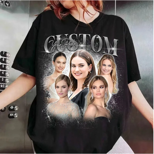 Shirt With Girlfriend Face, Custom Your Own Bootleg Idea, Custom T Shirts-image