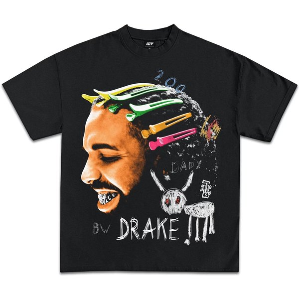 Drake T-Shirt, For All The Dogs Rap Tee Concert Merch Hip Hop-image