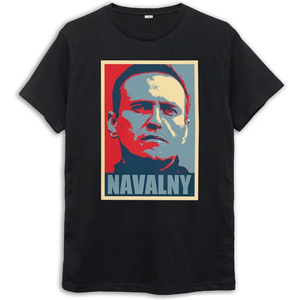 Alexei Navalny Graphic T-Shirt, Alexei Navalny 1976-2024 T-Shirt-image