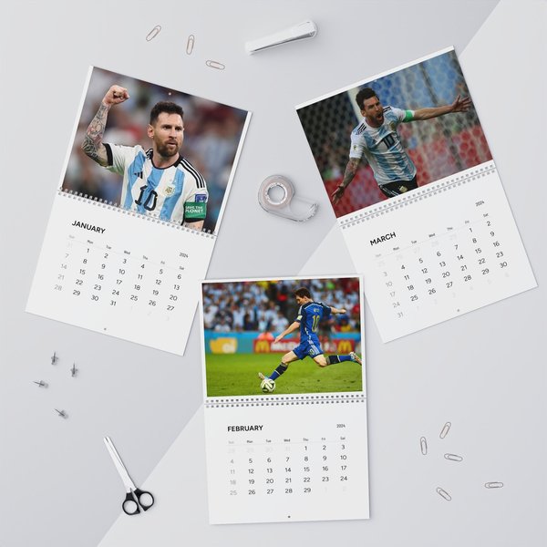 Lionel Messi,Calendar 2025,Soccer Calendar,Messi Argentina,Messi Decor-image