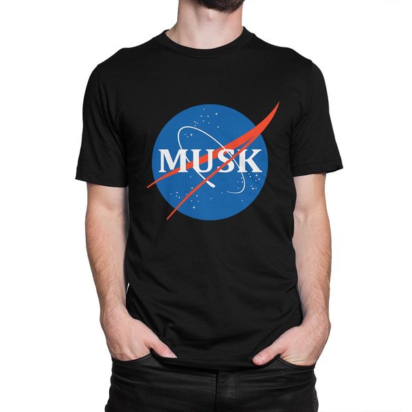 Nasa Elon Musk T-Shirt, Men's Women's All Sizes-image