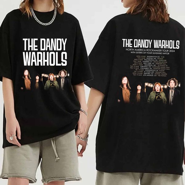 The Dandy Warhols 2024 Tour Shirt-image