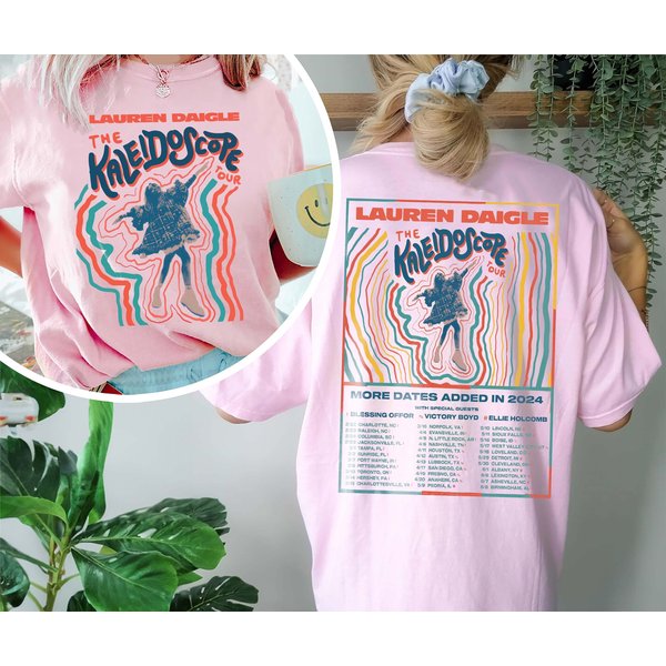 Lauren Daigle The Kaleidoscope Tour 2024 Shirt, Lauren Daigle Concert-image