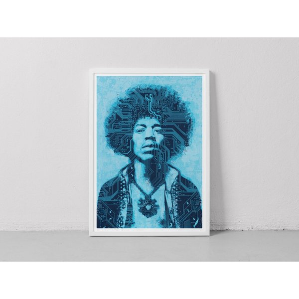 Jimi Hendrix Poster, Jimi Hendrix Gift-image
