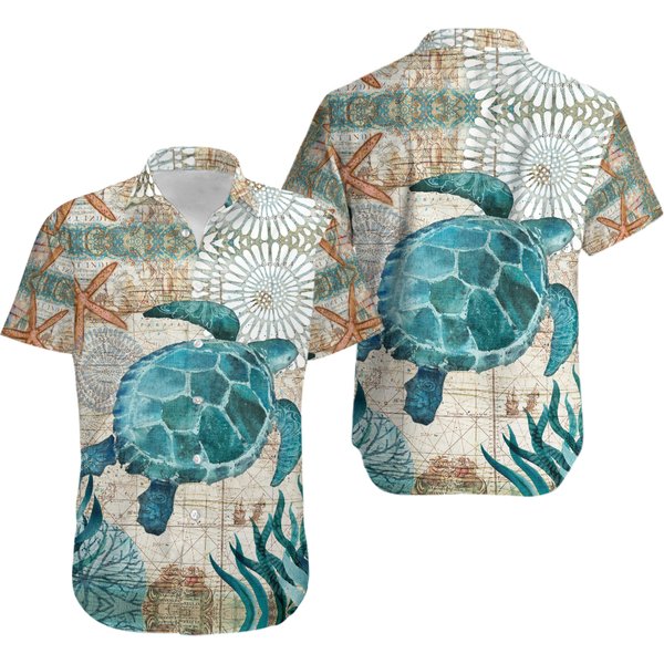 Men's Hawaiian Shirts, Summer Vacation Hawaiian Shirt-image