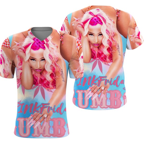 Pink Friday 2 Inspired Queen Of Rap Nicki Minaj 3D Shirt-image