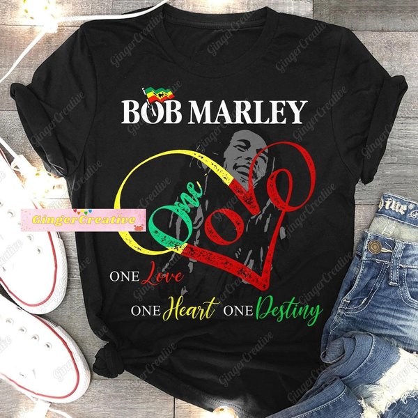 Bob Marley One Love Shirt 2024-image