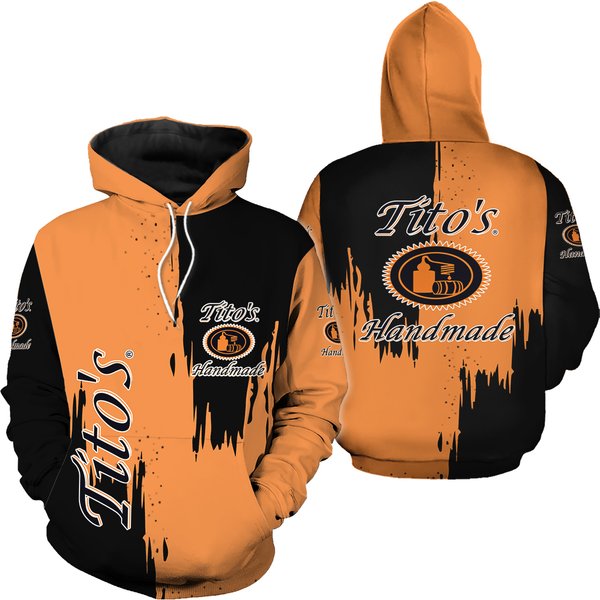 Titos Handmade Vodka Bottle 3D Hoodie-image
