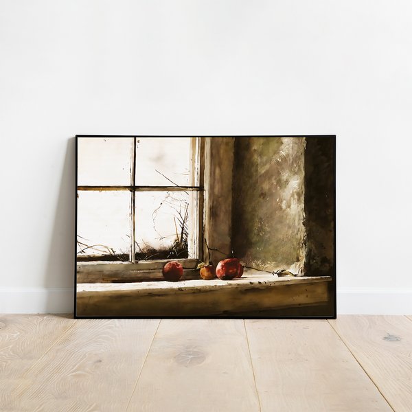 Frostbitten - Andrew Wyeth Premium Matte Vertical Poster