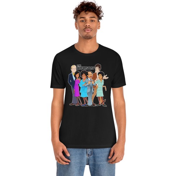 The Jeffersons Tv Show Tee Shirt-image