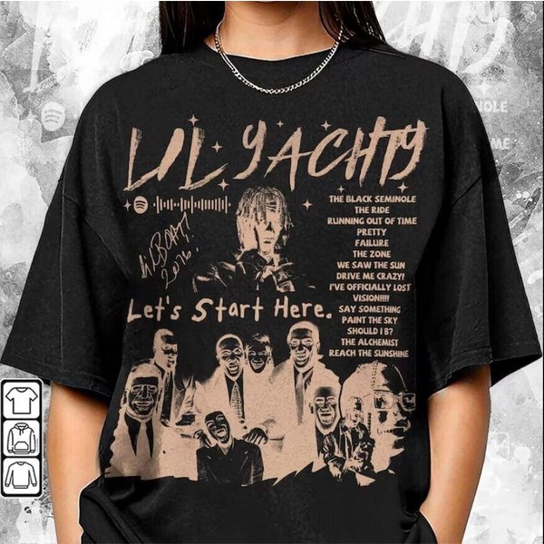 Lil Yachty Let's Start Here Album 90S Rap Music Shirt-image
