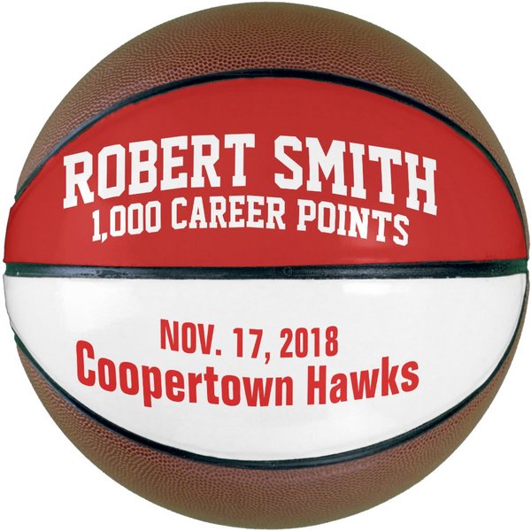 Personalized 1,000 Point Basketball, Custom Basketball