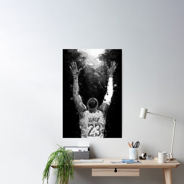 Lebron James King Poster Decor-image