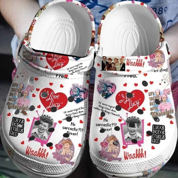 I Love Lucy Clogs Shoes, I Love Lucy Clogs