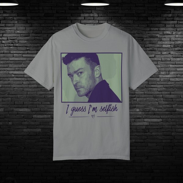 Vintage Justin Timberlake Concert Tee - 2024 Forget Tomorrow World Tour-image