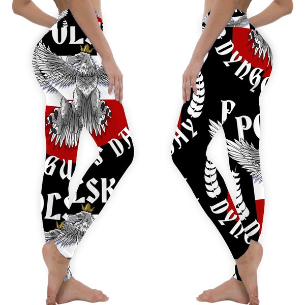Polska Polish Dyngus Day Leggings-image