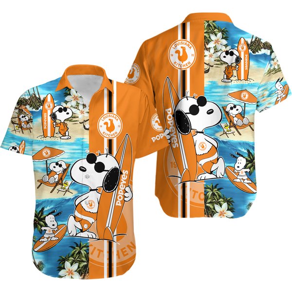 Popeyes Food Beach Hawaiian Shirts-image