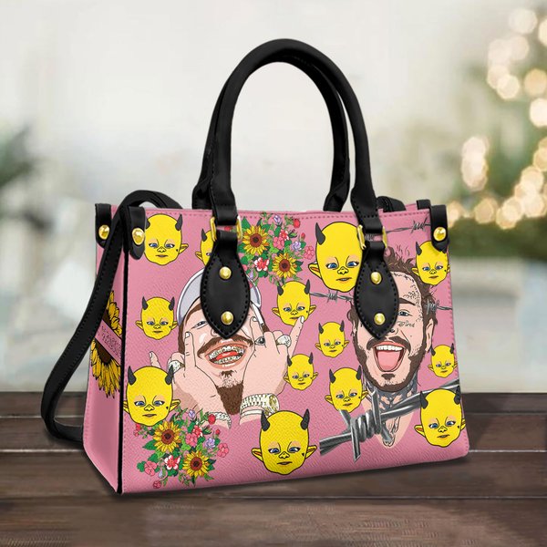 Post Malone Leather Handbag-image