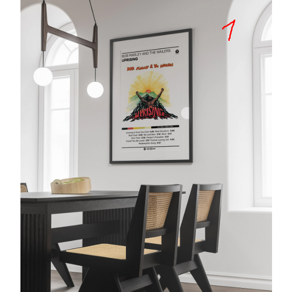 Bob Marley & The Wailers Poster | Uprising Poster-image