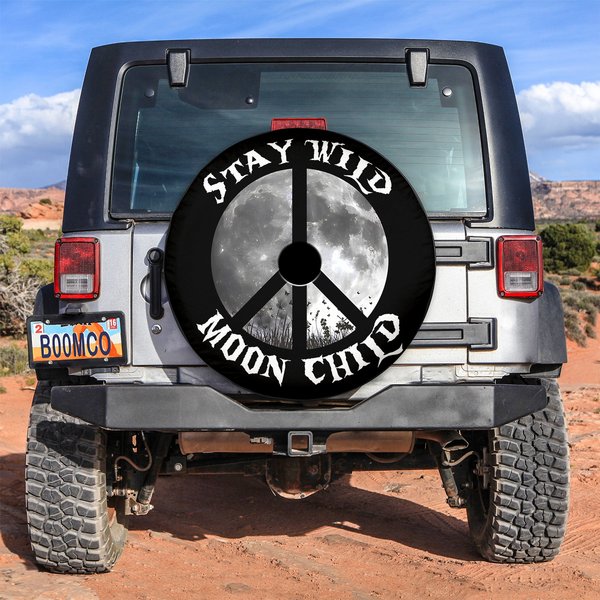 Stay Wild Moon Child Spare Tire Cover-image