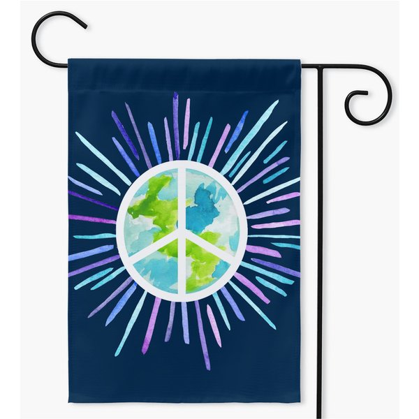 World Peace Flag, Peace Flag, Garden Flag-image