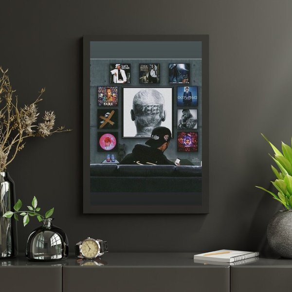 Chris Brown Poster, X Deluxe Edition, Album Cover Poster-image