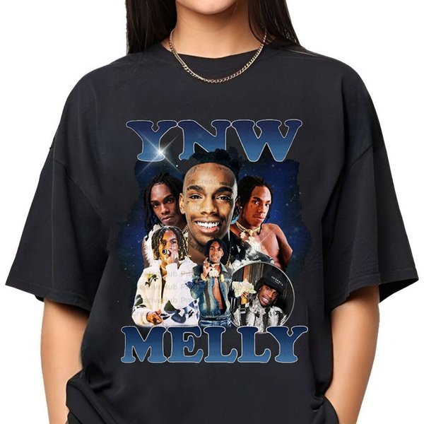 Ynw Melly Bootleg Music Shirt, Vintage Melly Shirt-image